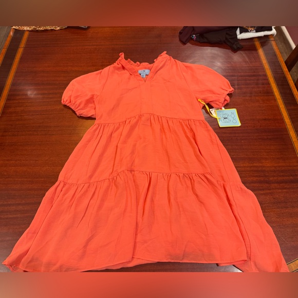 CeCe Coral Dress Beautiful and Elegant - Picture 1 of 4